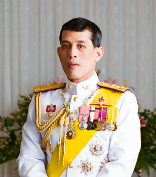 Současný thajský král Ráma X. Mahá Vatčirálongkón Bodindradebajavarangkun